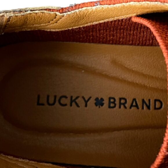 Lucky Brand Leigan Lace Up Sneaker 8 - Picture 7 of 7